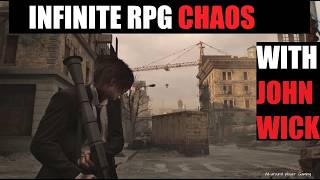Leon ( John Wick ) + INFINITE RPG ! Unlimited Ammo Gameplay , RESIDENT EVIL REQUIEM