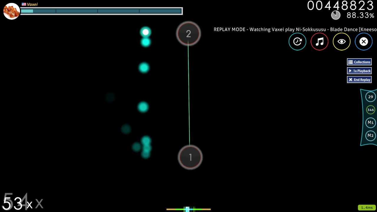 osu! | Kneesocks end jumps HDDTHRNF
