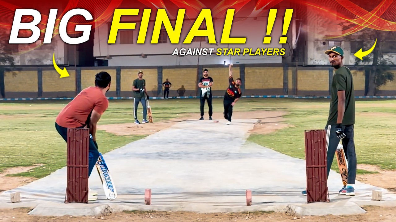 KDA Ground Mein Star Players Se Bharpoor Side Se Final Match Parh Gaya !! 😲