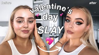 HOW TO SLAY V DAY | VALENTINE'S DAY MAKEUP TUTORIAL | SEXY \& SULTRY | Conagh Kathleen