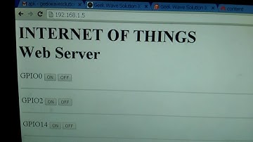 how to connect ESP8266 wifi controller through router-in web server program