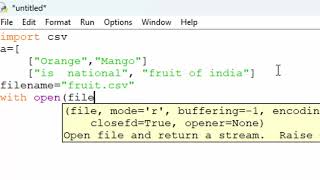 Detailed How to create csv file in Python in hindi and english@COMPUTEREXCELSOLUTION #python #dbms Profile