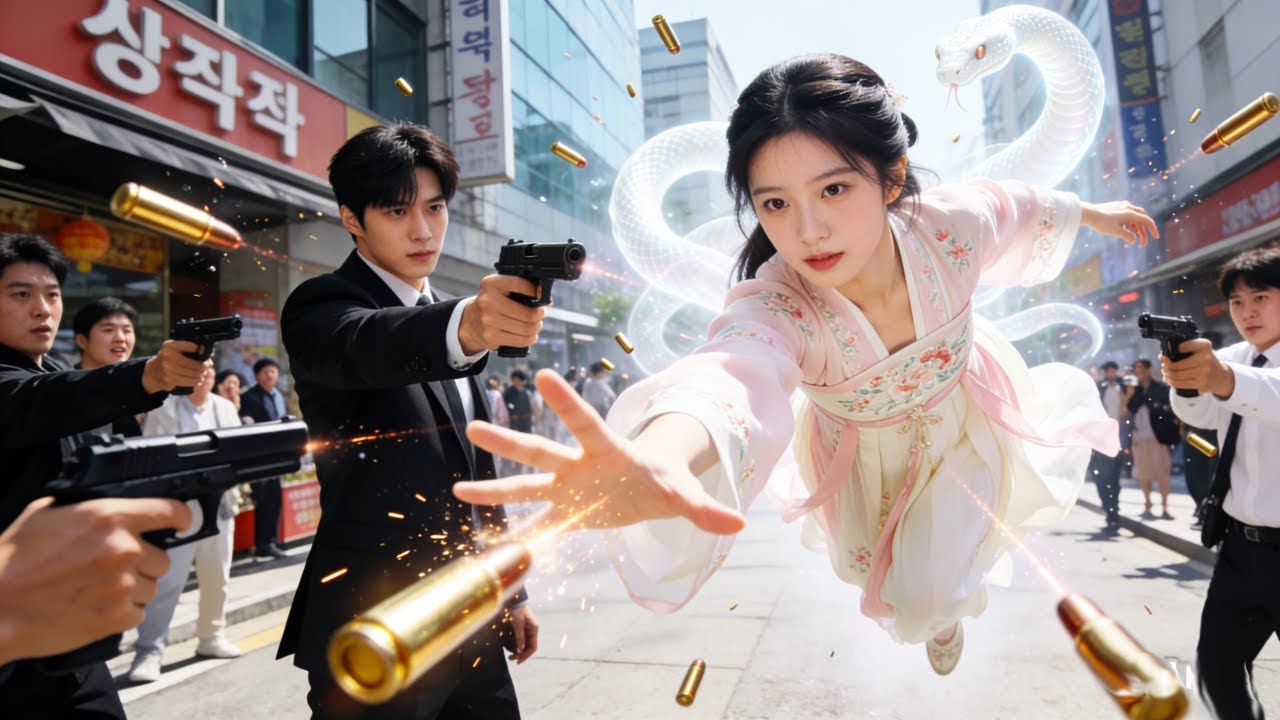 ¡Serpiente blanca se vuelve belleza llega al presente!Con magia cheat salva al CEO¿y se casa con él?