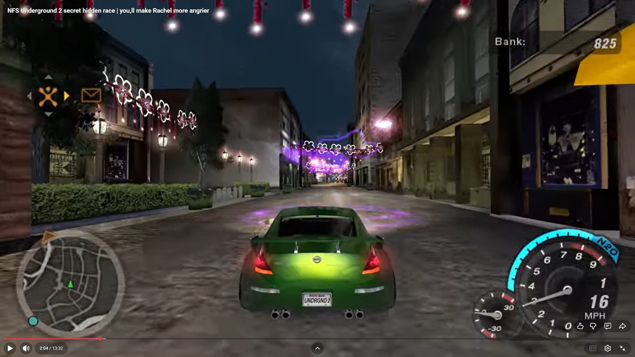 NFS Underground 2 secret hidden race | you,ll make Rachel more angrier ...