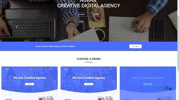 Nurax - Creative Digital Agency and Multipurpose HTML Template