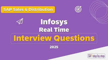 SAP SD Infosys Real Time  Interviews Questions 2025