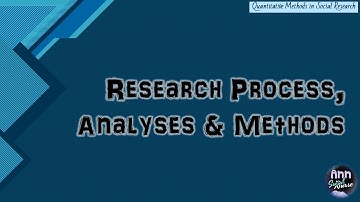 Quantitative Methods in Social Research: Research Process, Analyses and Methods