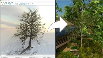Criando árvores com Tree IT e importando para a Unity