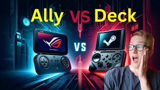 ASUS ROG Ally vs the Steam Deck: Which handheld gaming PC is right for you?