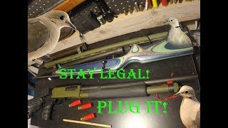 Quick tip #2 Easy 3 Shell Shotgun plug DIY