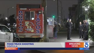 Police investigate 5th taco truck incident in South L.A. area