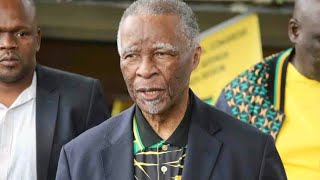 Former President Thabo Mbeki explains his absence at ANC SIYANQOBA Rally at FNB Stadium