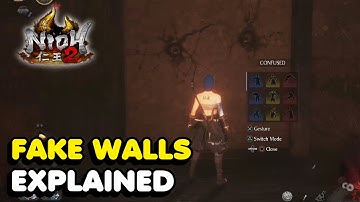 How To Destroy Fake Walls In Nioh 2 (Nurikabe Guide)