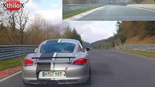 Megane RS + Porsche Cayman S - Nürburgring Nordschleife Easter 2015