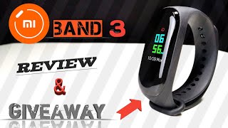 Xiaomi Mi Band 3 Unboxing & Review Giveaway