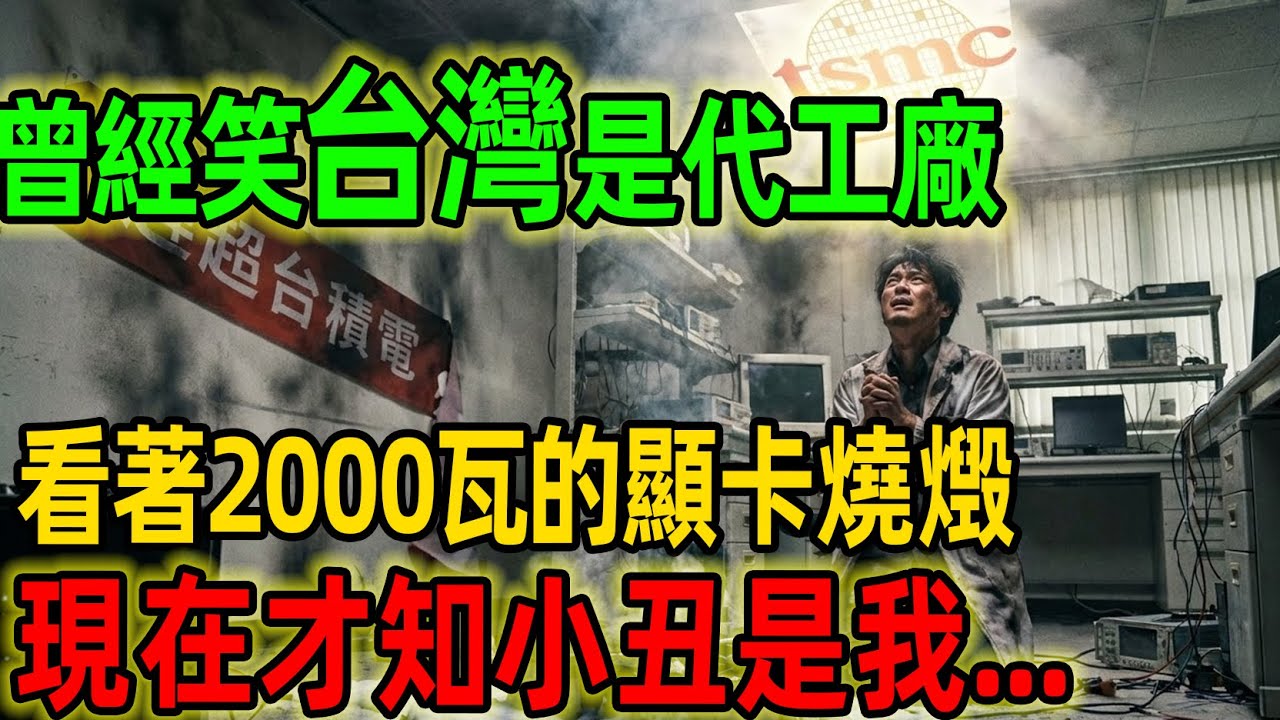 曾經笑台灣是代工廠，現在才知小丑是我   看著 2000 瓦的顯卡燒燬，我跪求：台灣人快來救救我們！手機時代結束了！台積電 A16 製程「背面供電」有多變態？一張顯卡耗電堪比冷氣，不靠台灣真的會死！