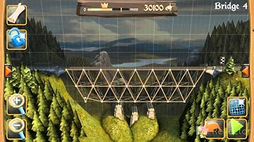 #BridgeConstructor Medieval Walkthrough Chapter 2 Bridge 4