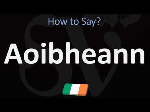 How to Pronounce Aoibheann? | Irish Names, Pronunciation Guide