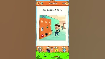 Braindom 2 Riddles Level 30 Find the correct closet - Gameplay Solution Walkthrough