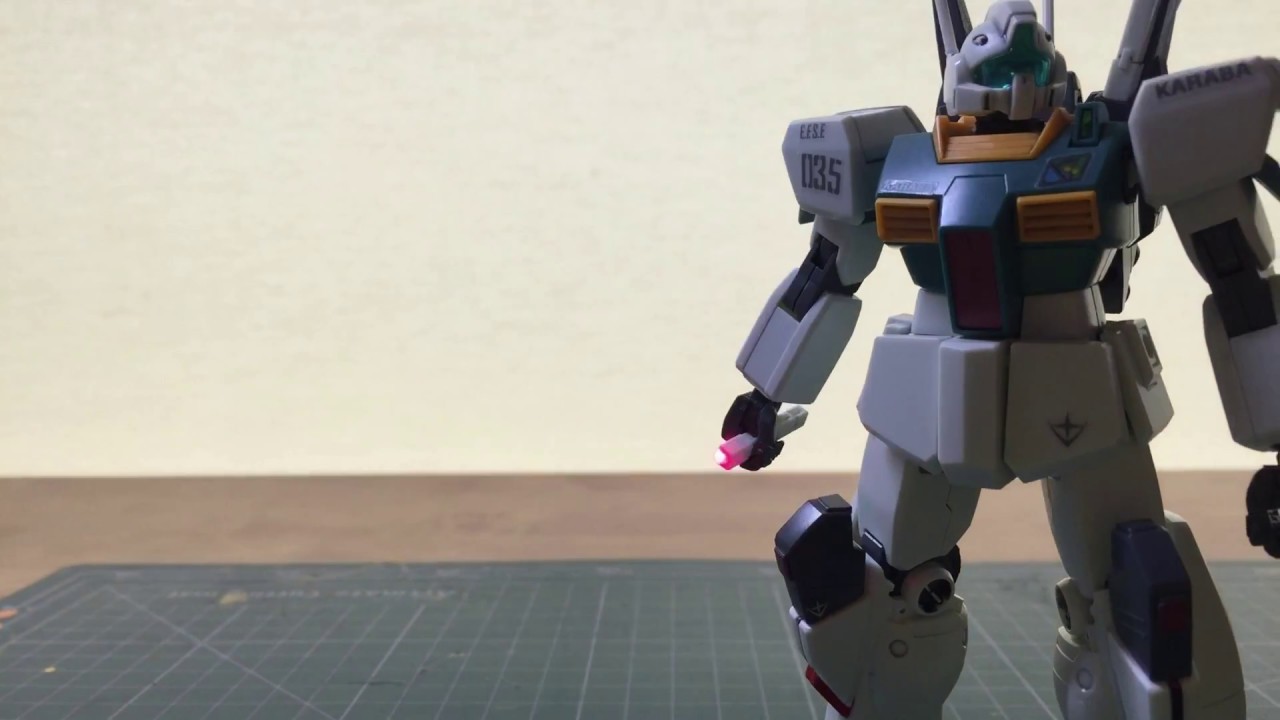 Gundam stop motion test film 2