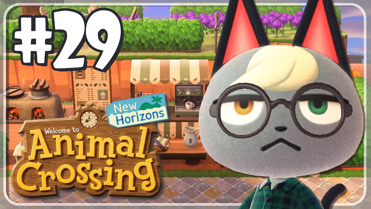 MI PROPIA CAFETERÍA ☕ Y NARCISO EL DESAGRADECIDO #29 ANIMAL CROSSING NEW  HORIZONS - YouTube