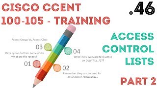 Cisco - CCENT/CCNA R&S (100-105) - ACL - Access Control List - Part2 .46