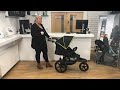 Hauck runner 3 wheel pushchair  features and benefits review   black  neon yellow