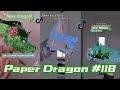 Dragon puppet crafts  paper dragon tiktok compilation 118