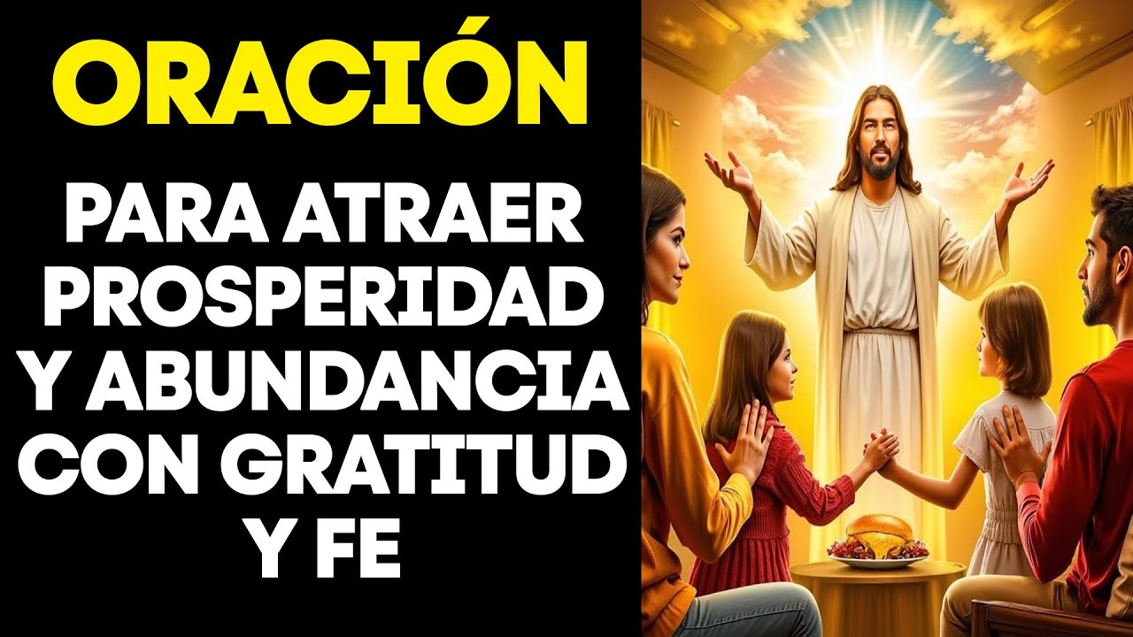 Oración para Atraer Prosperidad y Abundancia con Gratitud y Fe - YouTube