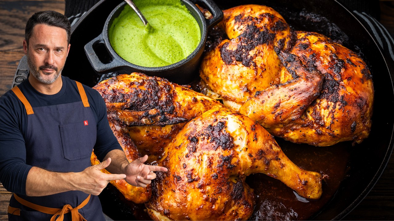 The BEST Peruvian Chicken (Crispy Skin + Juicy Inside) - YouTube