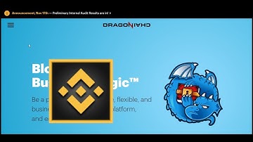 $DRGN Dragonchain will soon be listed on Binance To the Upside!!!!! Dec 31st 2017