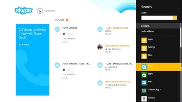 How to add a contact on Skype Windows 8