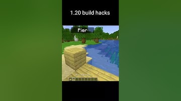 1.20 minecraft update build hacks #shorts #shortsfeed #viral