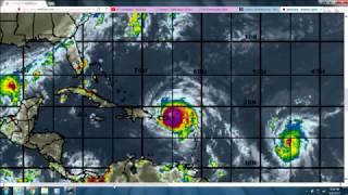 Hurricane Irma Atlantic Satellite Intellicast Last Night