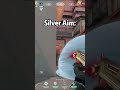 Best silver aim #shorts #valorant #valorantclips