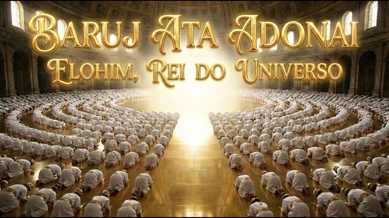 BARUJ ATÁ ADONAI: O Canto que Fecha Portais de Trevas e Abre o seu Céu.
