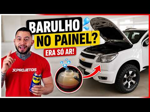 BARULHO DE ÁGUA NO PAINEL? Resolvi em 20 minutos e sem gastar nada!