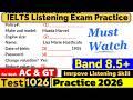 IELTS Listening Practice Test 2026 with Answers - Test - 1026 | ielts listening test