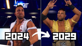 I Booked the Next 5 Years of LA Knight's WWE Career (WWE 2K)