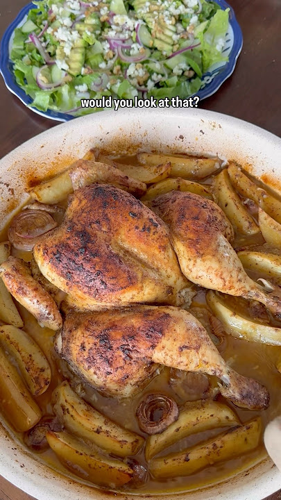 SENEYET JAJ O BATATA | BAKED CHICKEN AND POTATOES | EASY RECIPES | 30 MINUTE MEALS