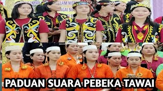 PERLOMBAAN PADUAN SUARA PEBEKA TAWAI LEPO TAU  PROV. KALTARA