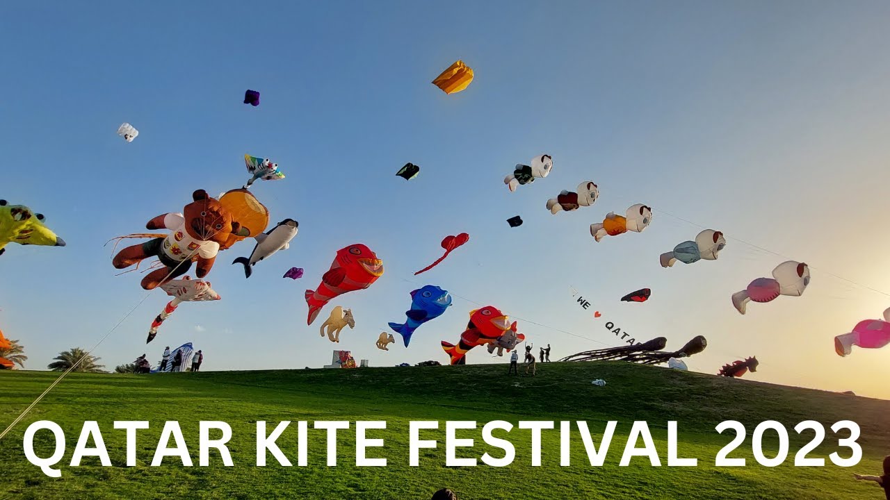 Qatar Kite Festival 2023 at MIA Park Hills Qatar Kite Festival March