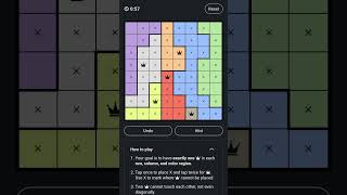 LinkedIn Queens – Today’s Puzzle N°#736