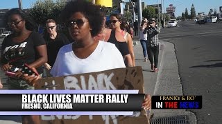 Black lives matter protest coverage (fresno, ca)