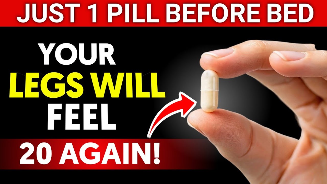 Принимайте этот витамин №1 для 1000-кратного улучшения кровообращения в ногах (Senior Health) люд...