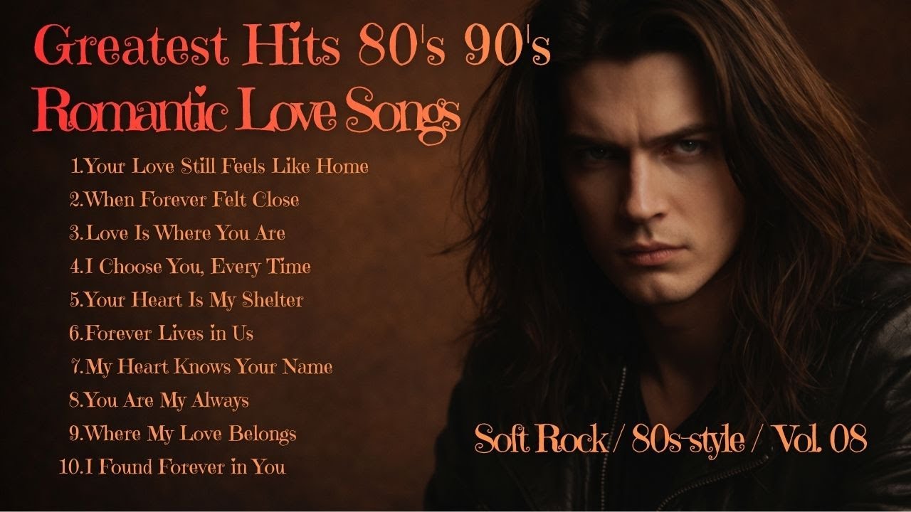 Greatest Hits Romantic Love Songs 💖 Timeless Love Songs 80s & 90s – Soft Rock Ballads - Vol 08