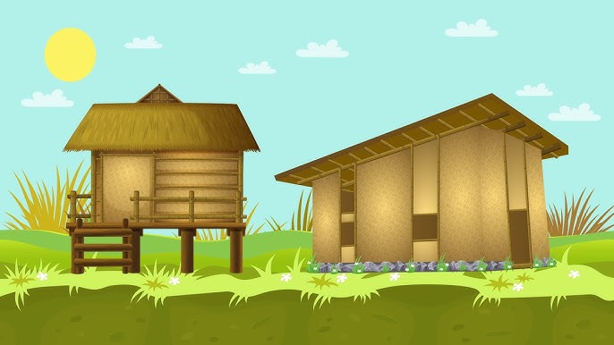 Llavero casa y bambú