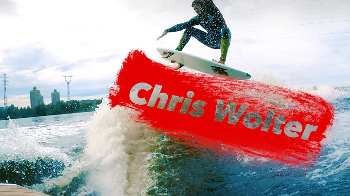 Chris Wolter  champion in wakesurfing