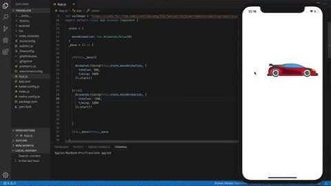 React Native Translate/Move Animation