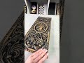 This Wooden Backgammon Board Is Insane #woodworking #craftsmanship #shorts